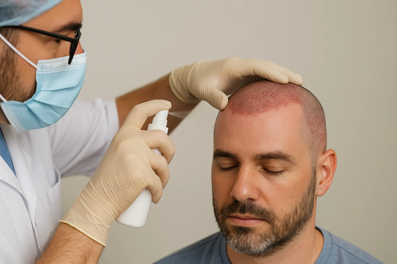 Saline Spray After Hair Transplant: Why It’s Important and How to Use It