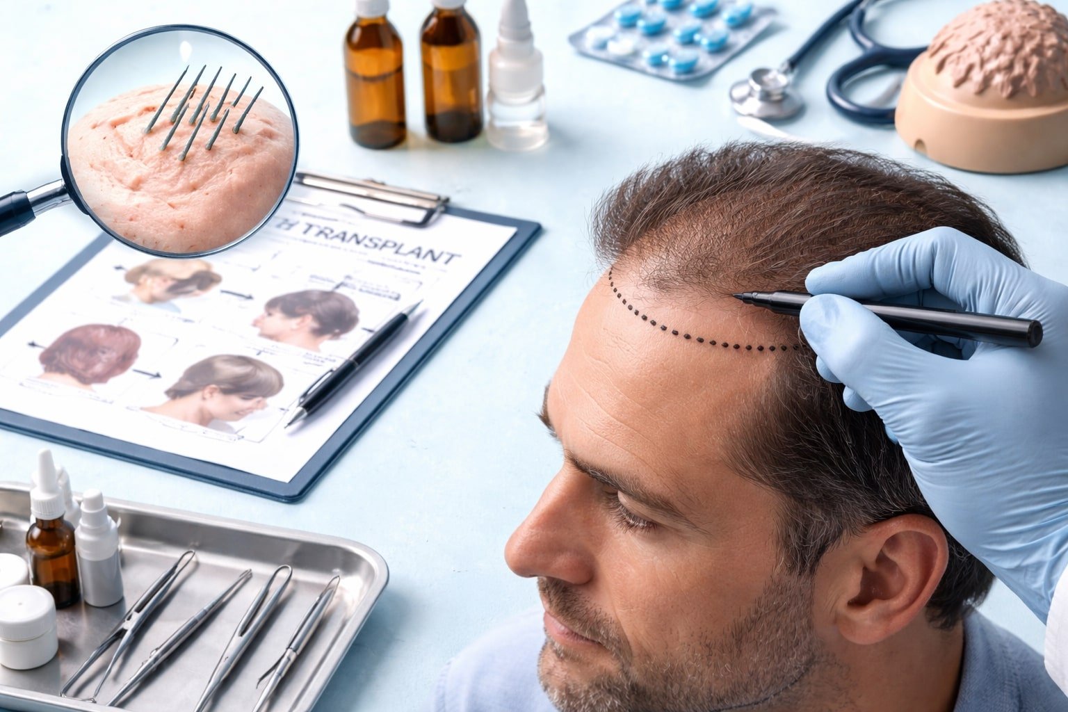 Hair Transplant Cost in Saket