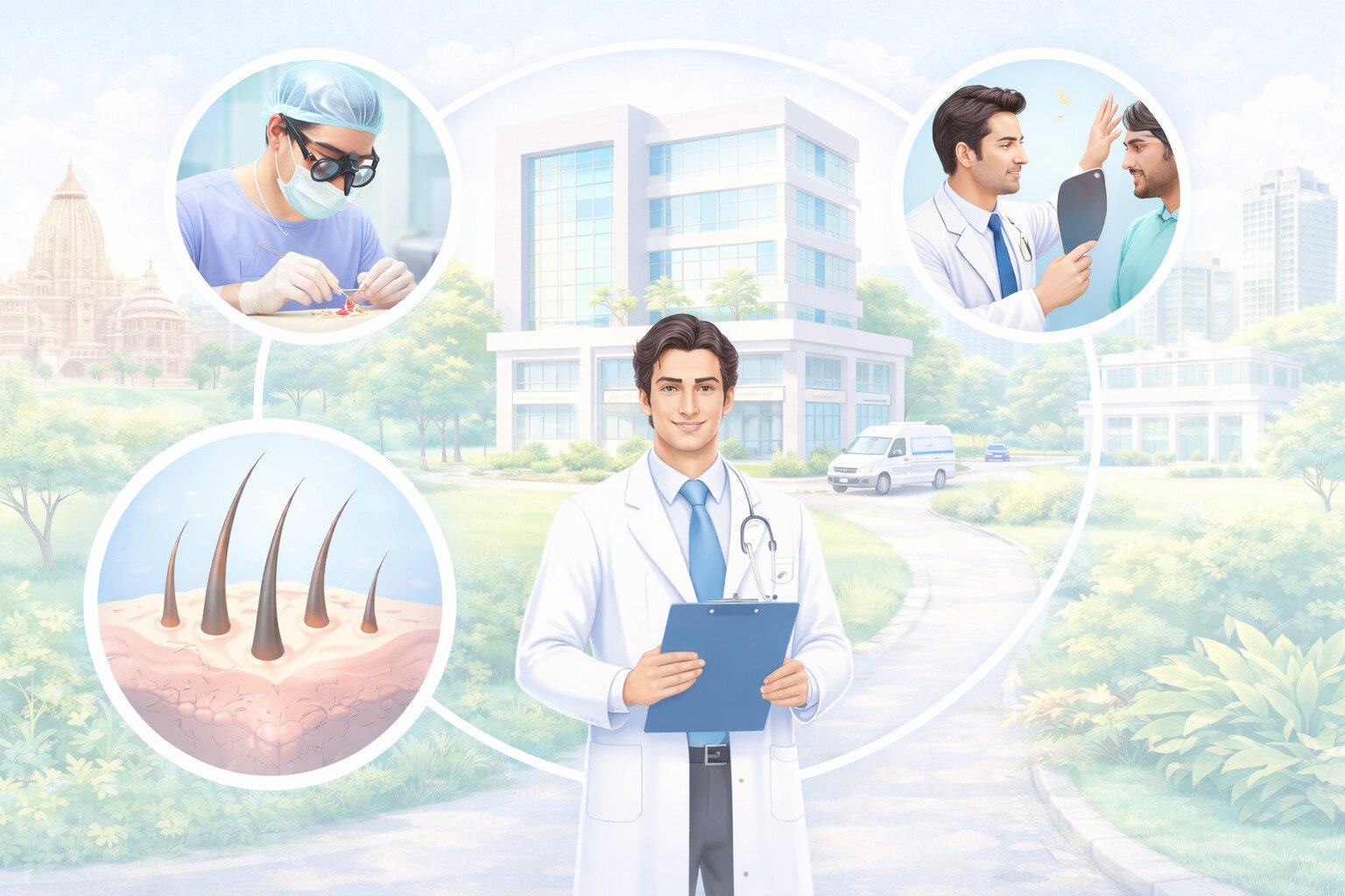 Top 3 Hair Transplant Clinics in Bhubaneswar