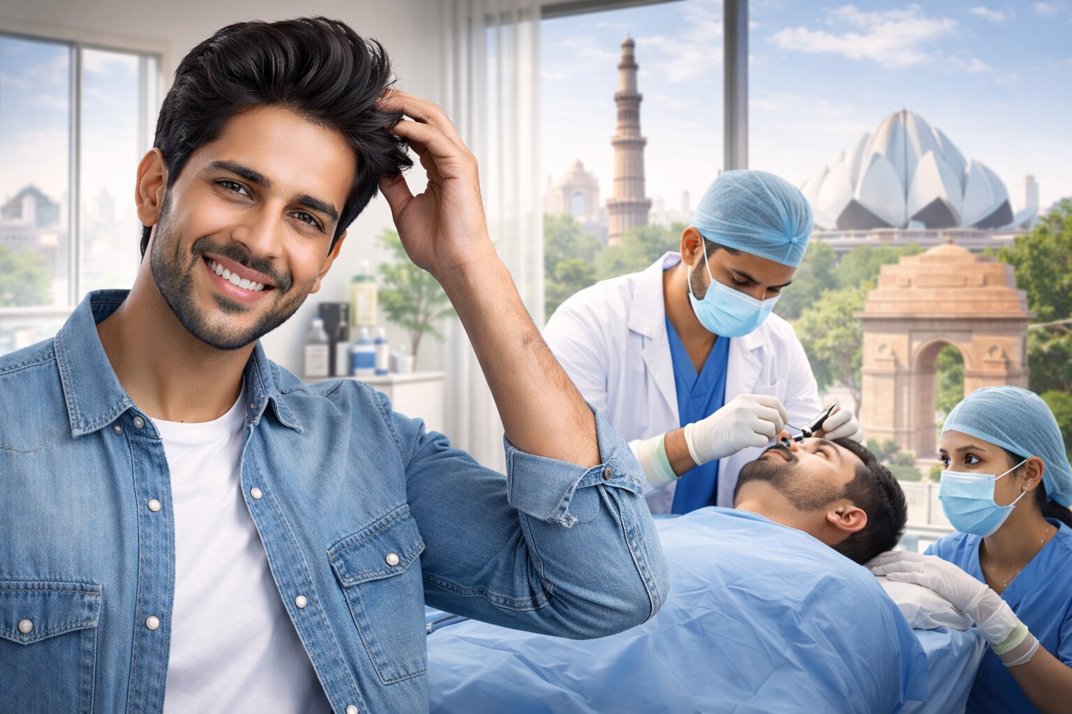 Hair Transplant in Delhi: Best Surgeons, Clinics, Cost & Results Guide