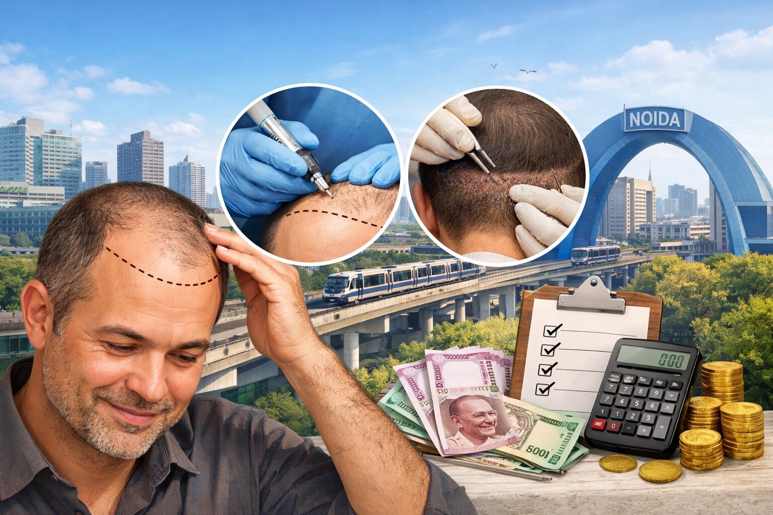 How Much Does a Hair Transplant Cost in Noida? Complete Price Guide 2026
