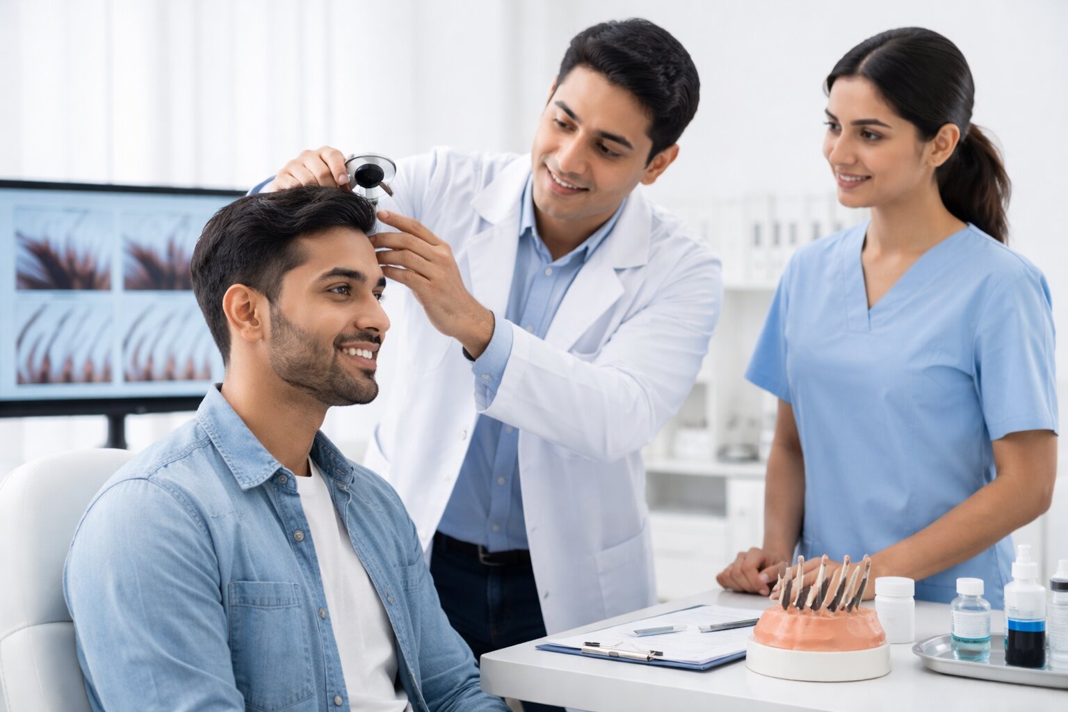 Which is the best hair transplant clinic in Noida, India?