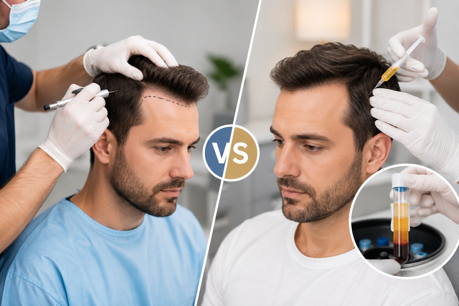 Hair Transplant vs PRP: Which Treatment Is Right for You?