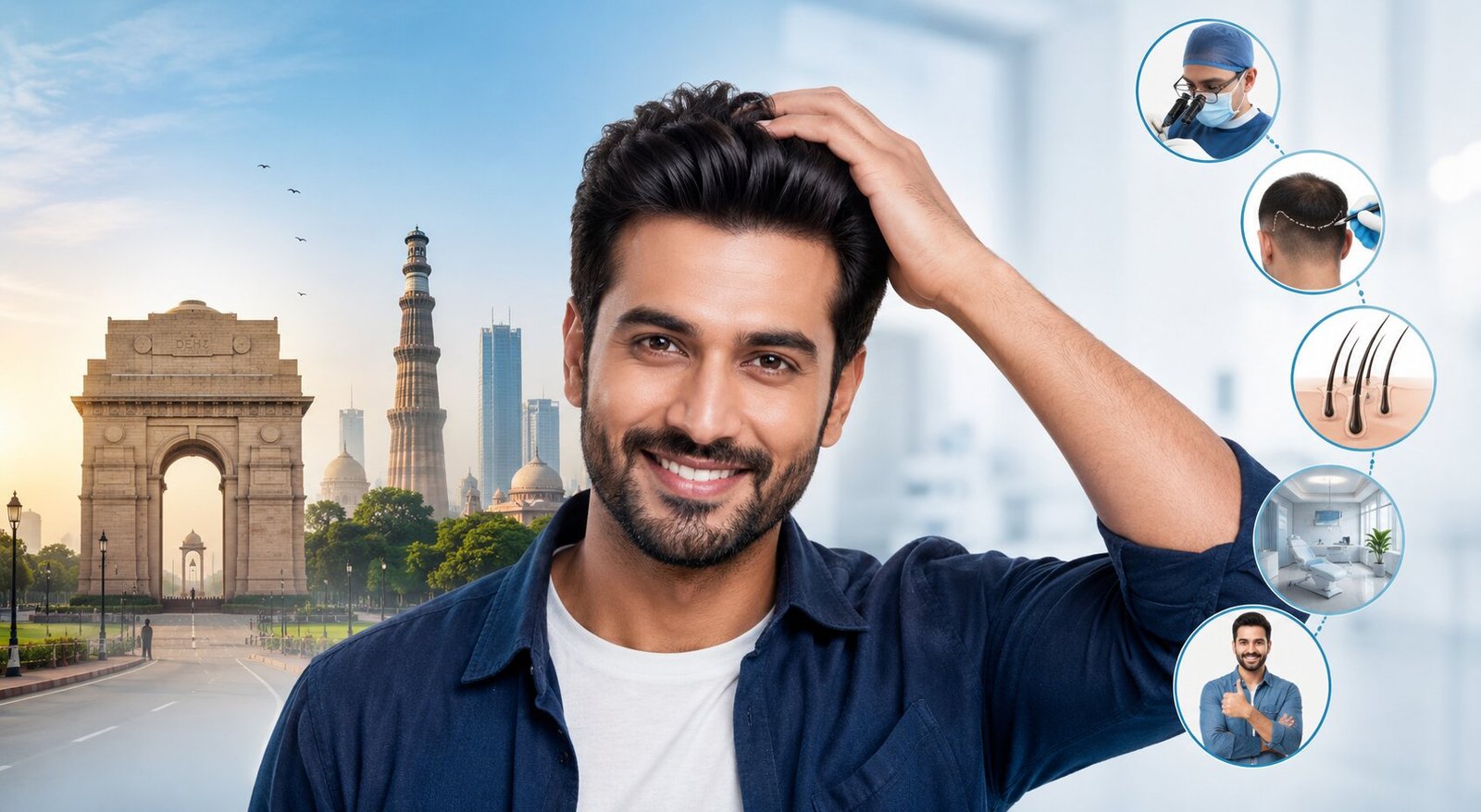 Top 5 Reasons to Choose Delhi for Your Hair Transplant