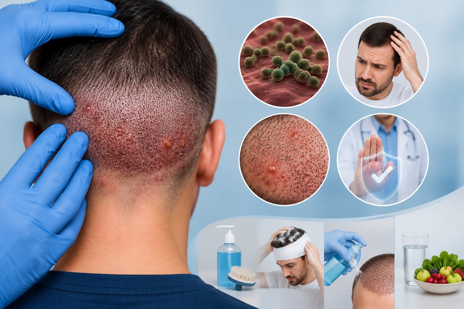 Hair Transplant Infection: Causes, Risks, and Prevention Tips