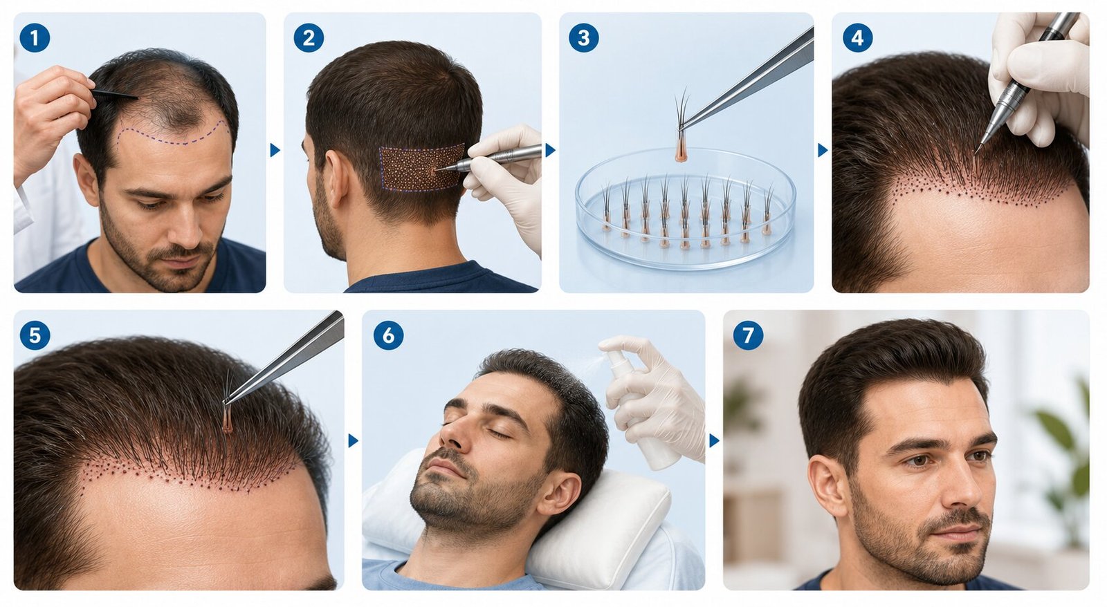 Hair Transplant Procedure Explained: 7 Essential Steps in 2026