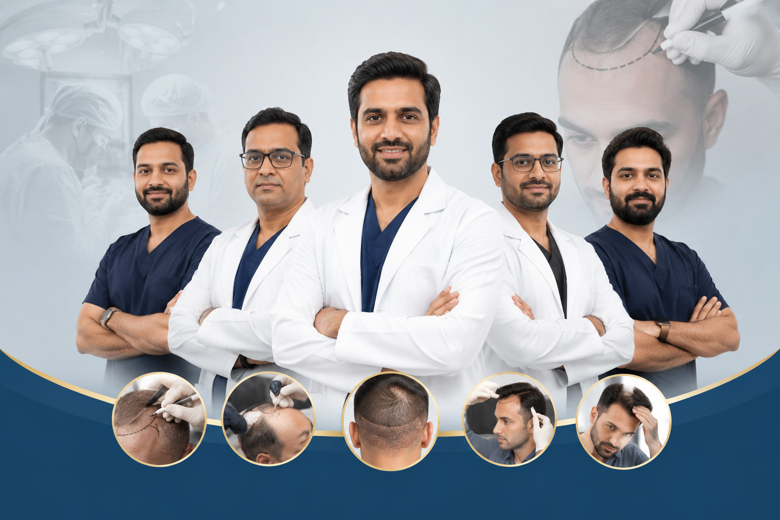 Top 5 Hair Transplant Doctors in Delhi